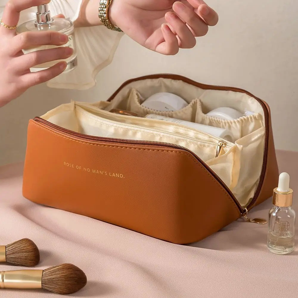 LEYVAYA Large Capacity Travel Cosmetic Bag